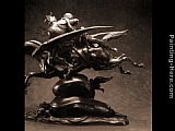 Roger and Angelica on the Hippogriff [detail 1] by Antoine Louis Barye